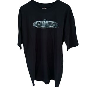 Harley-Davidson Black Men's T-Shirt XL Blue Springs, MO